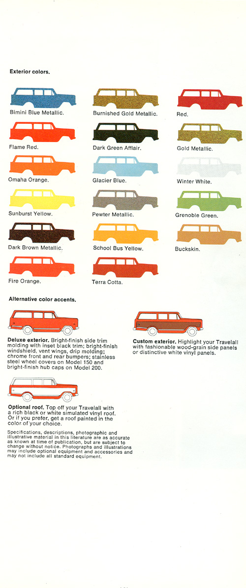 1975 International Recreational Vehicles Brochure Page 20